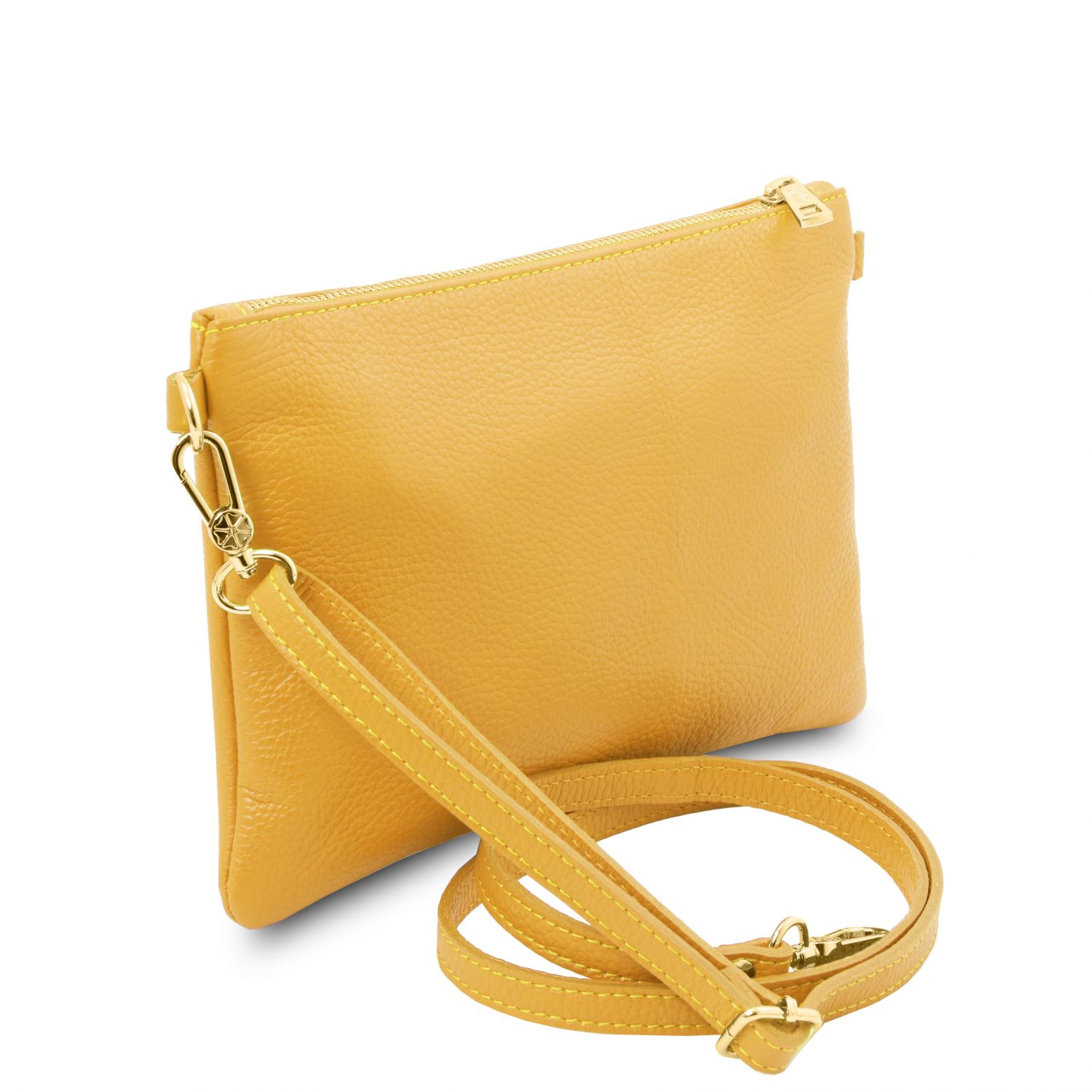 TL Bag - Sac à main en cuir souple - Jaune (TL142029)