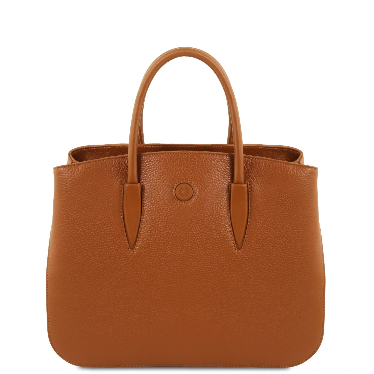 Camelia - Sac à main en cuir - Cognac (TL141728)