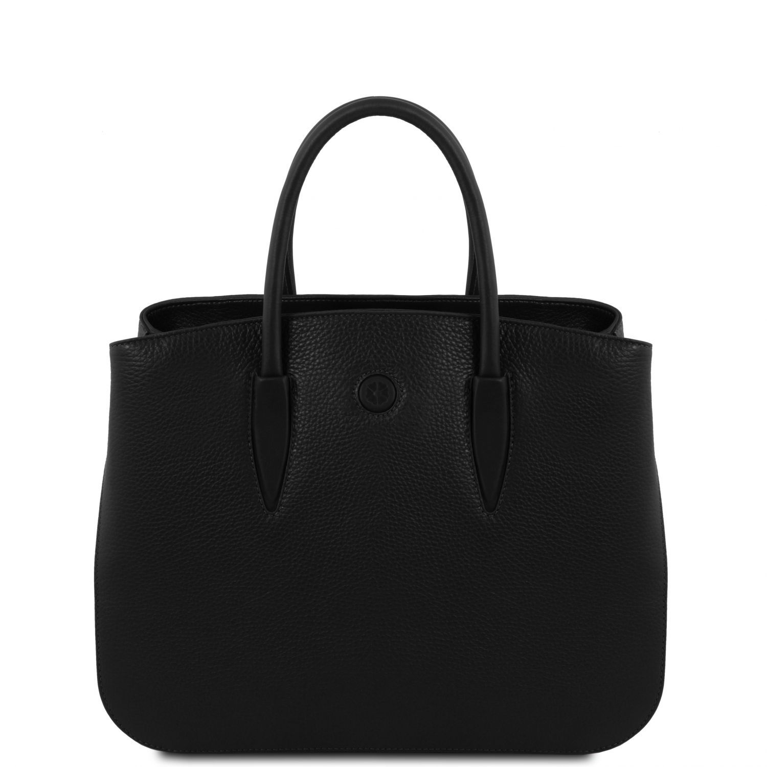 Camelia - Sac à main en cuir - Noir (TL141728)