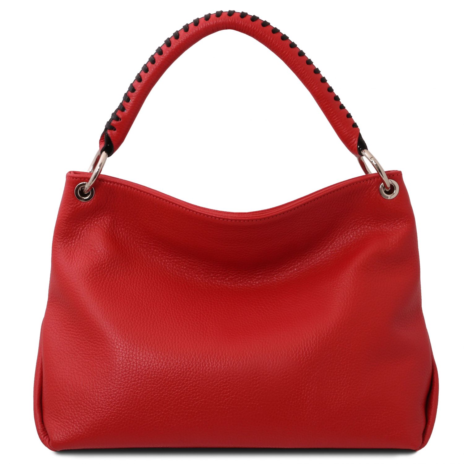 TL Bag -  Sac à main en cuir souple - Rouge Lipstick (TL142087)