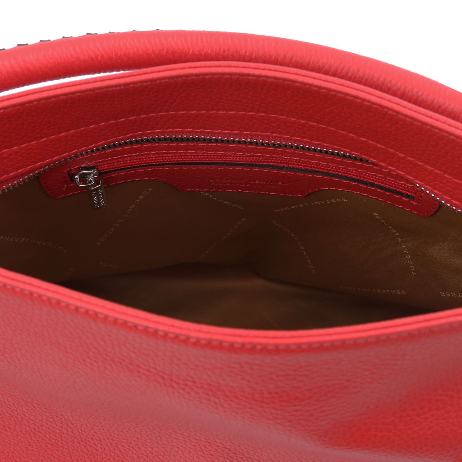 TL Bag -  Sac à main en cuir souple - Rouge Lipstick (TL142087)