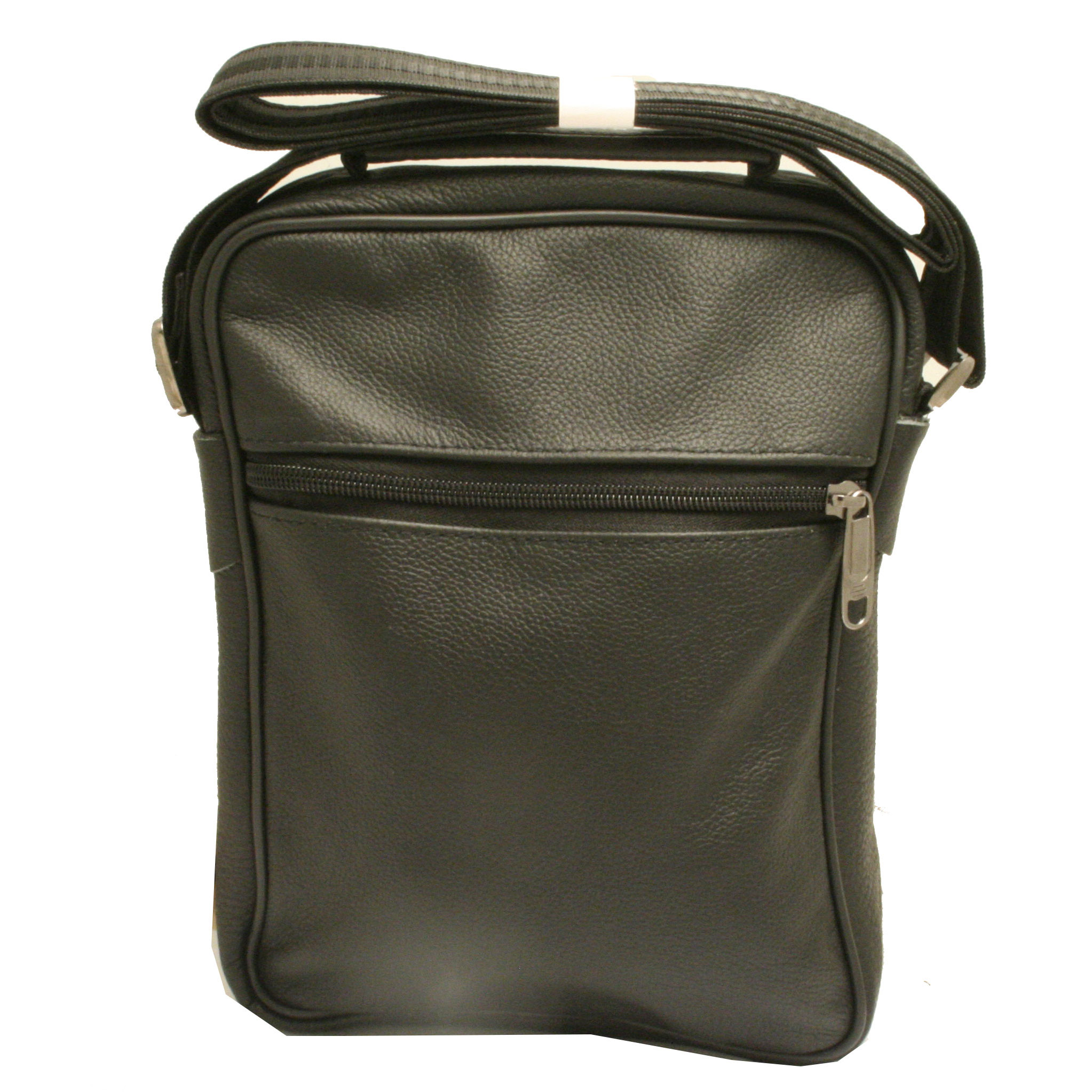 Sac porté épaule cuir - Noir - Homme