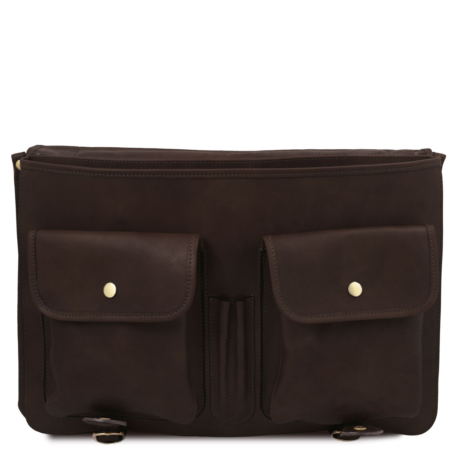 Ancona - Serviette en cuir - Marron foncé (TL142073)