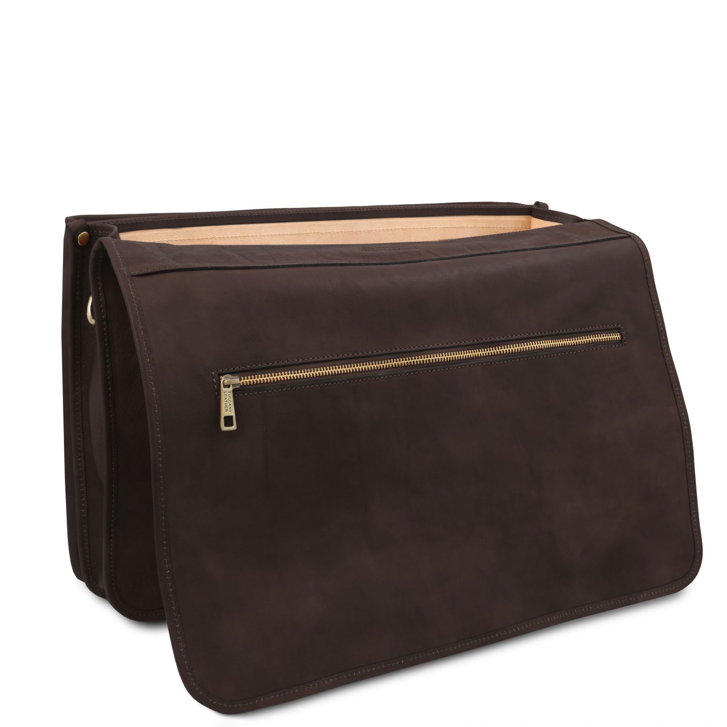 Ancona - Serviette en cuir - Marron foncé (TL142073)