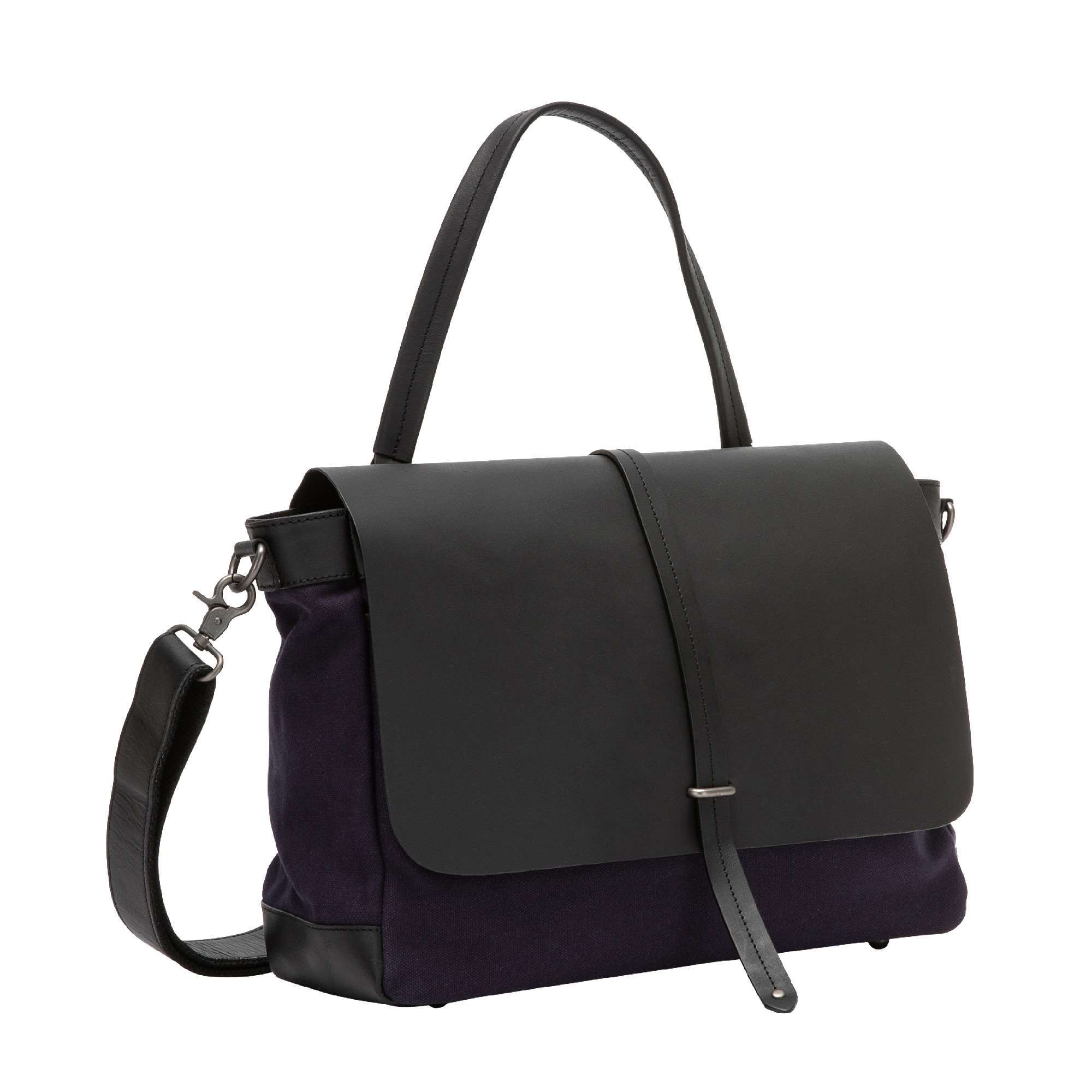 Sac à porté épaule - New Journey - Detroit - Bleu foncé - Femme