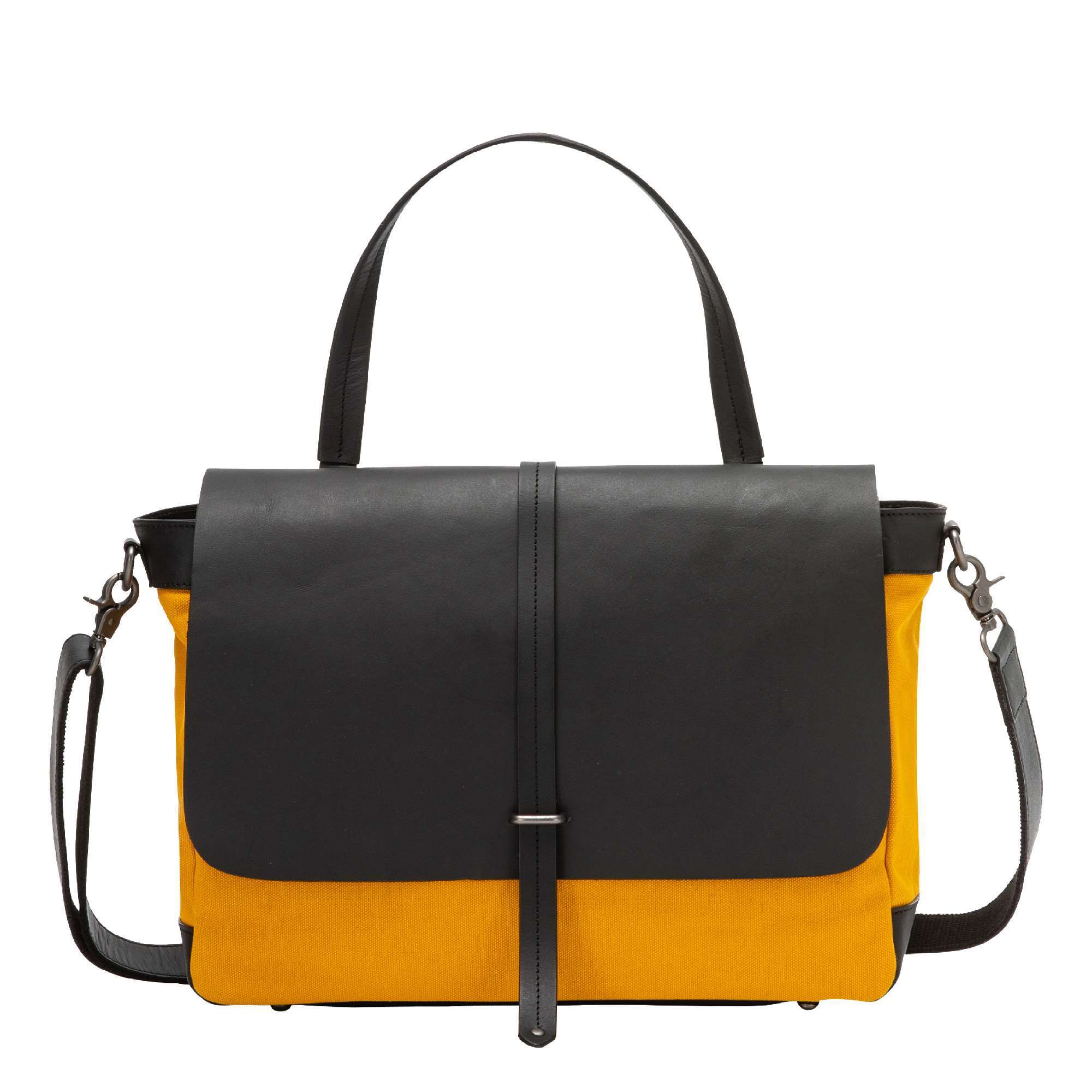 Sac à porté épaule - New Journey - Detroit - Jaune - Femme