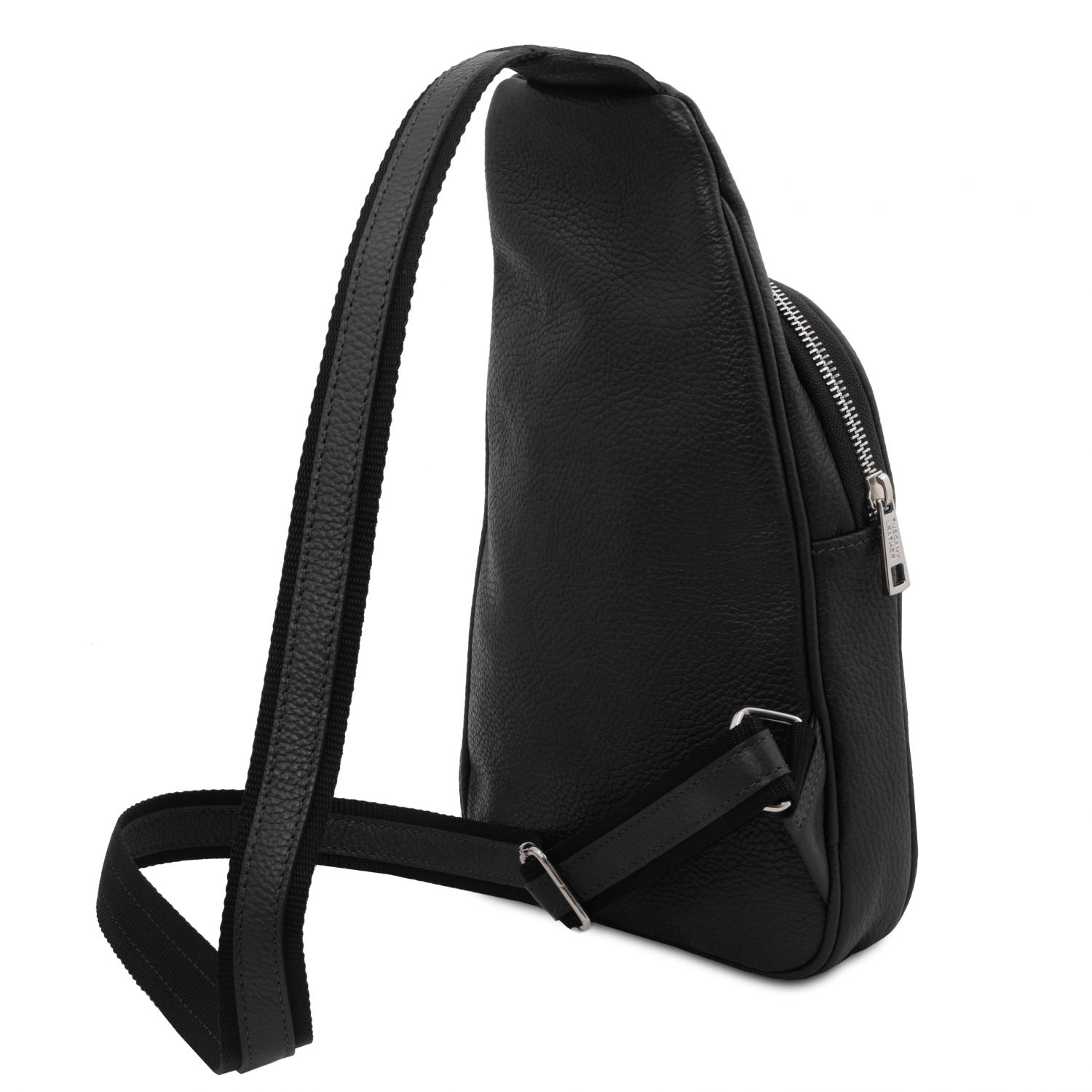 Albert - Sac bandoulière en cuir souple - Noir (TL142022)