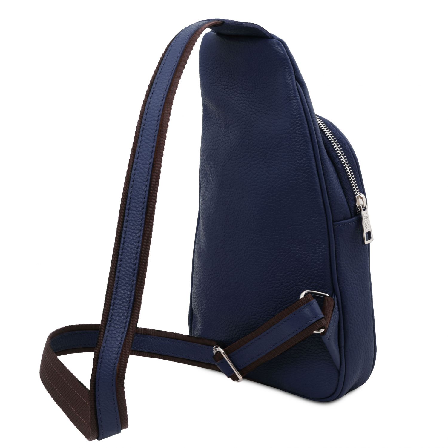 Albert - Sac bandoulière en cuir souple - Bleu foncé (TL142022)