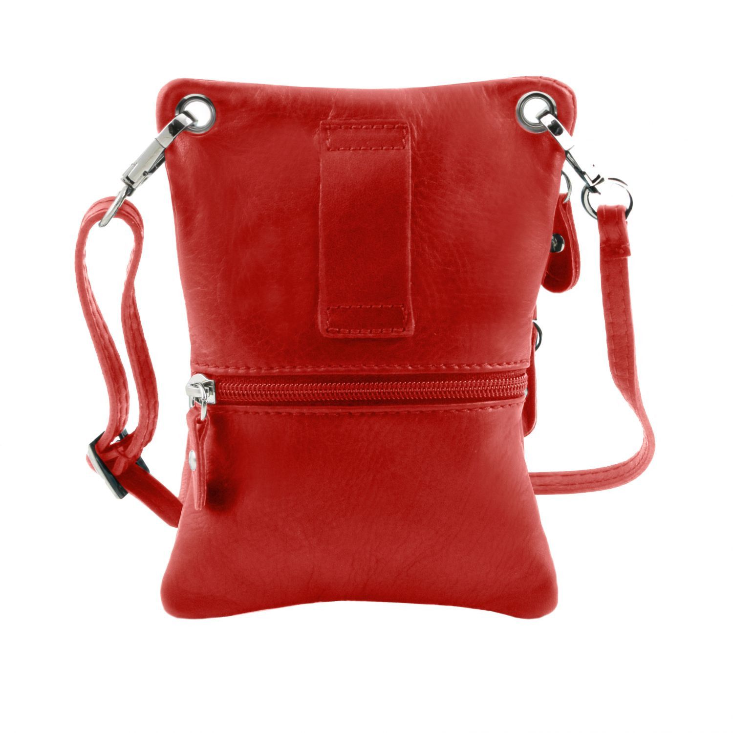 TL Bag - Sac bandoulière en cuir souple - Rouge (TL141368)