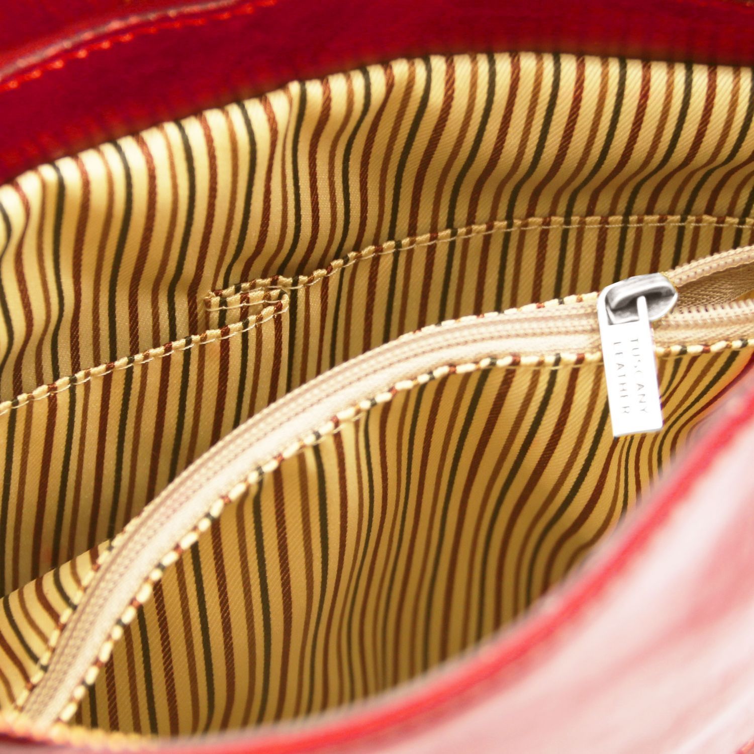 Patty - Sac en cuir convertible en sac à dos - Rouge (TL141497)