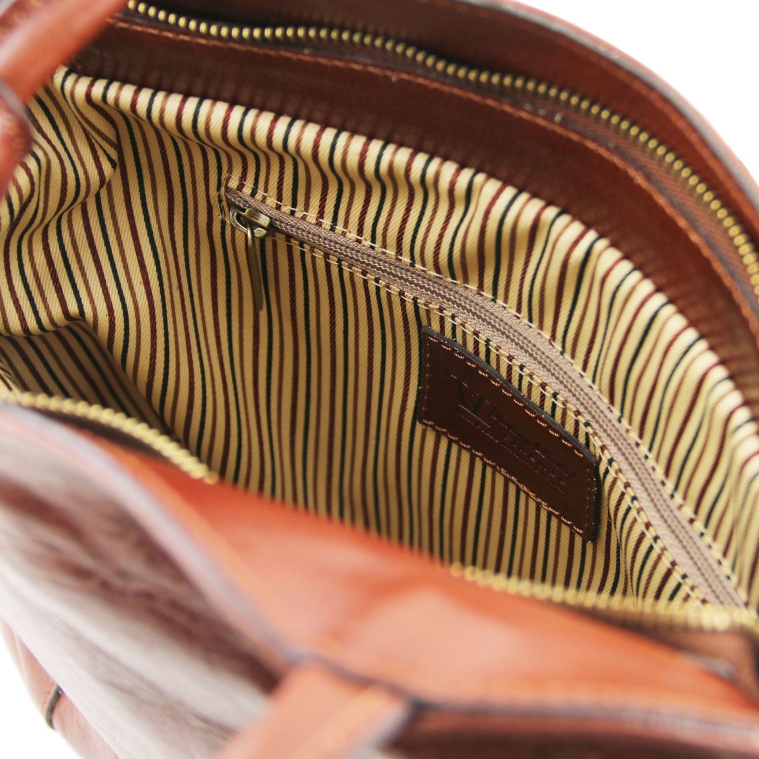 Patty - Sac en cuir convertible en sac à dos - Marron (TL141497)