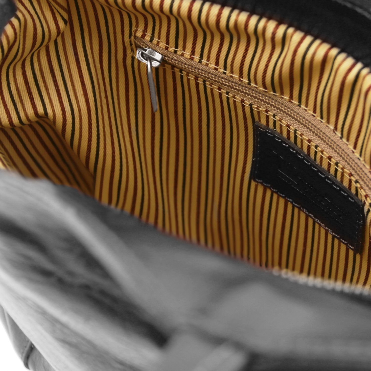 Patty - Sac en cuir convertible en sac à dos - Noir (TL141497)