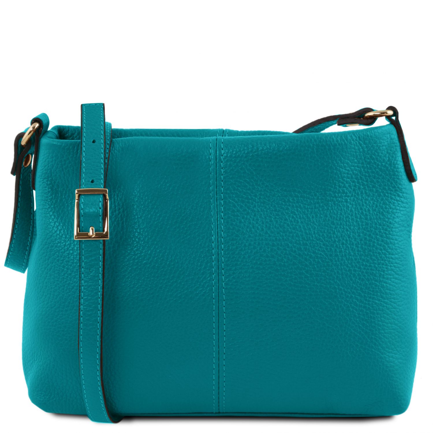 TL Bag - Sac bandoulière en cuir souple - Turquoise (TL141720)