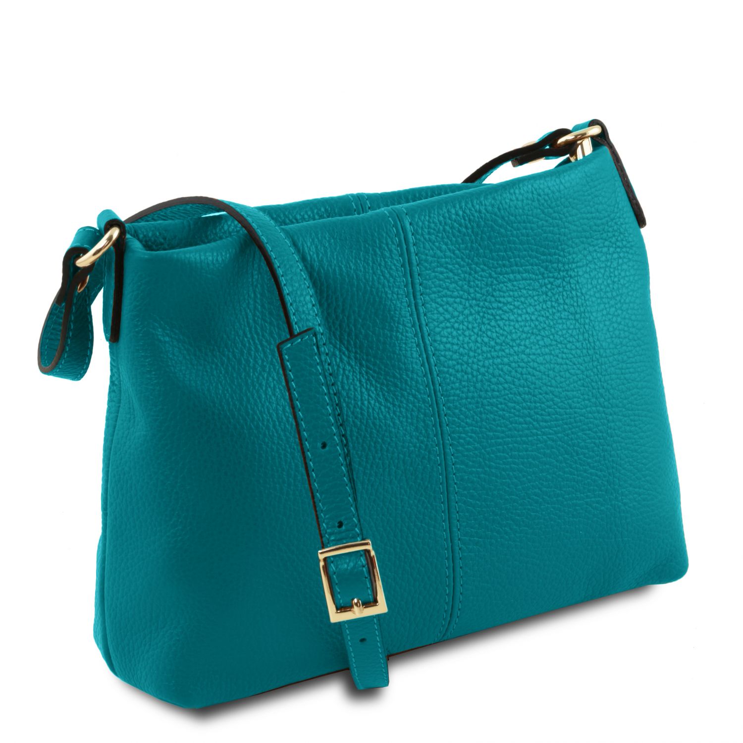 TL Bag - Sac bandoulière en cuir souple - Turquoise (TL141720)