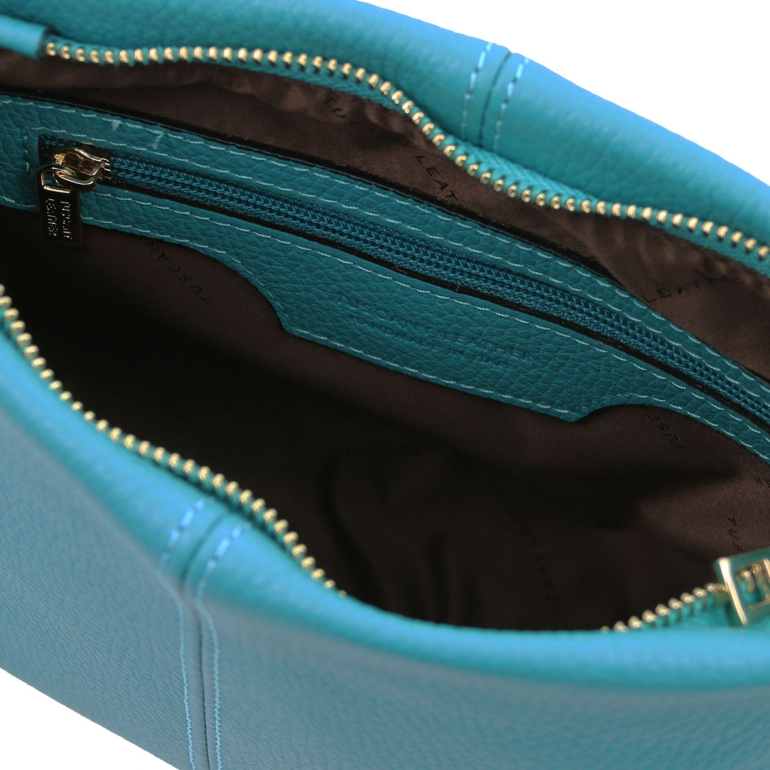 TL Bag - Sac bandoulière en cuir souple - Turquoise (TL141720)