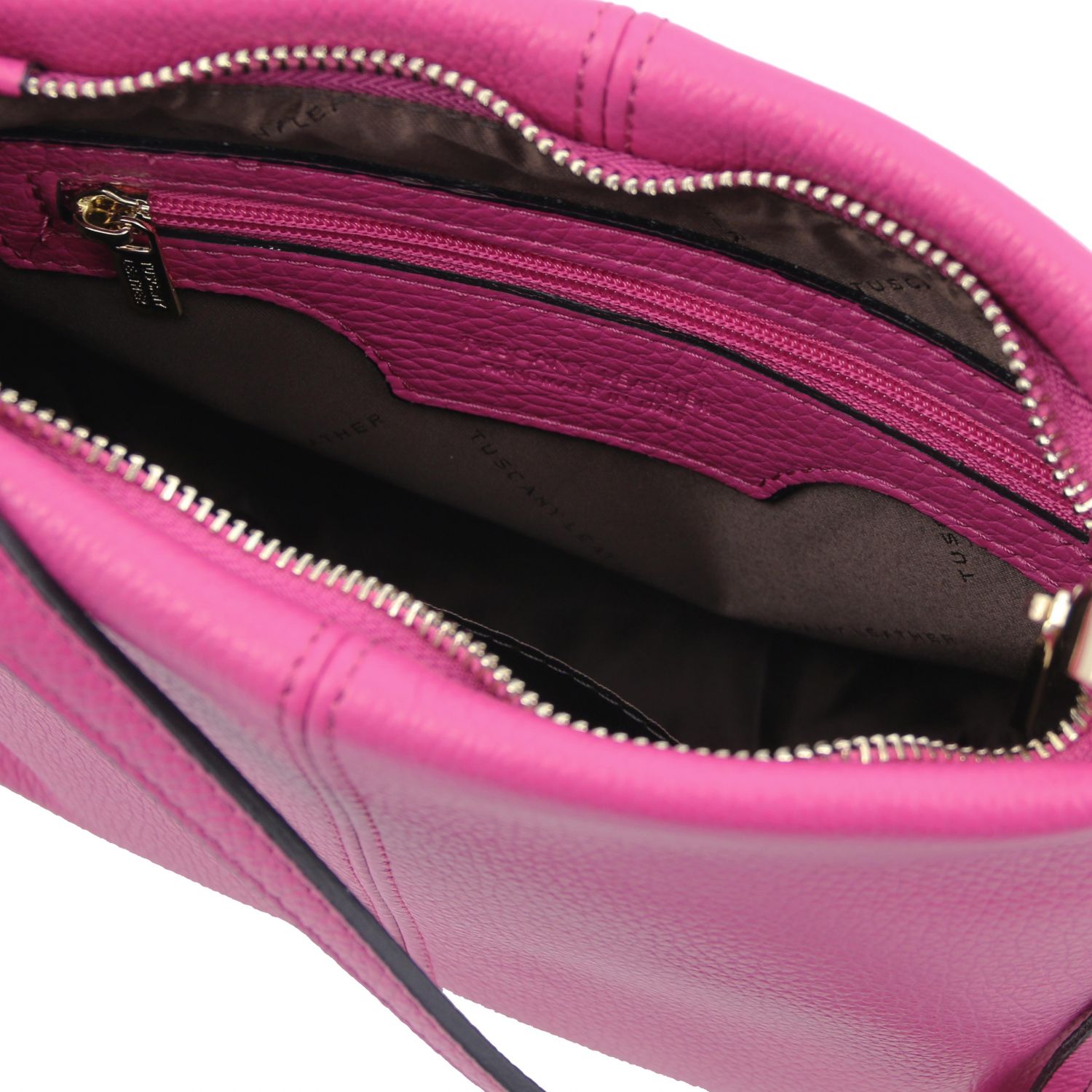 TL Bag - Sac bandoulière en cuir souple - Fuchsia (TL141720)