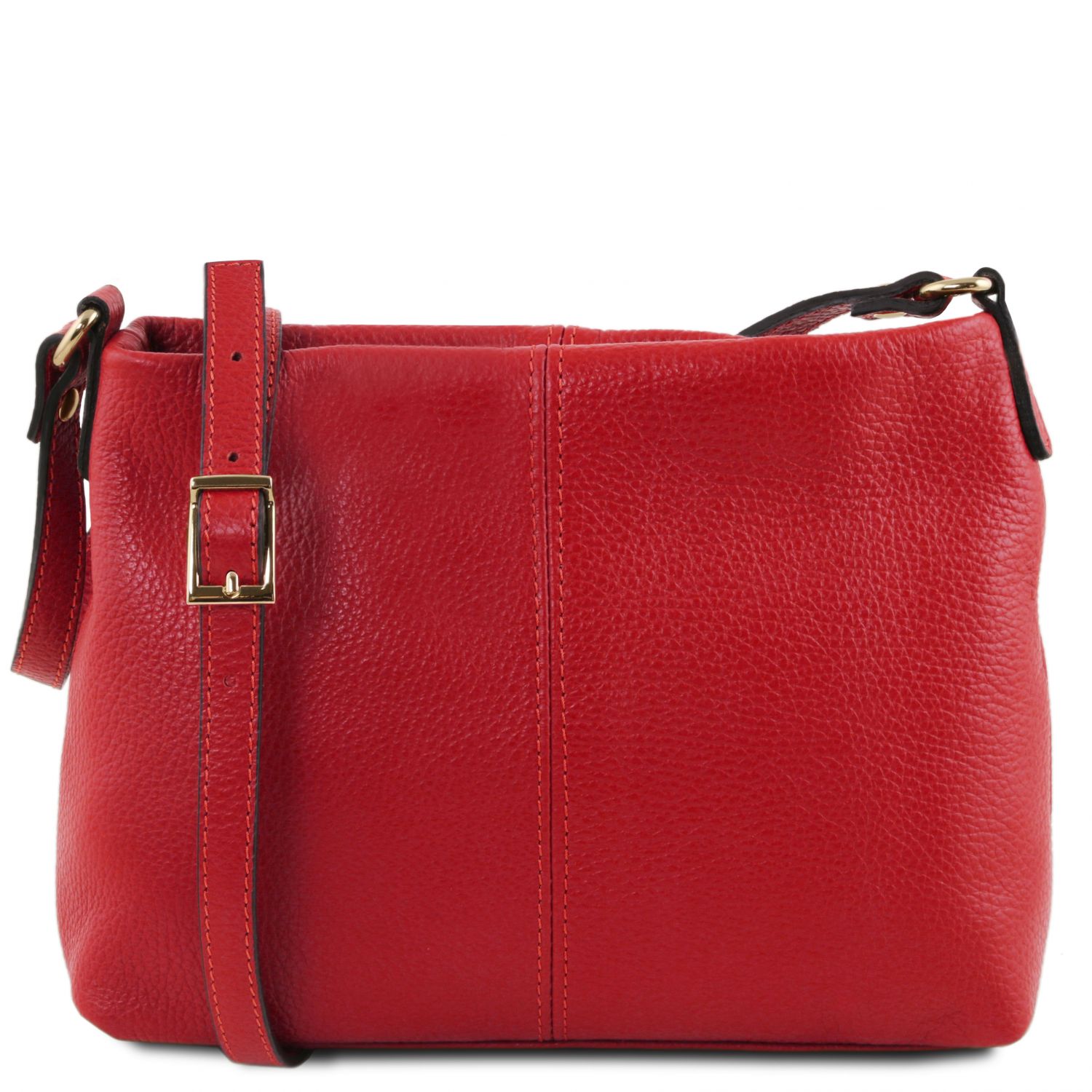 TL Bag - Sac bandoulière en cuir souple - Rouge Lipstick (TL141720)