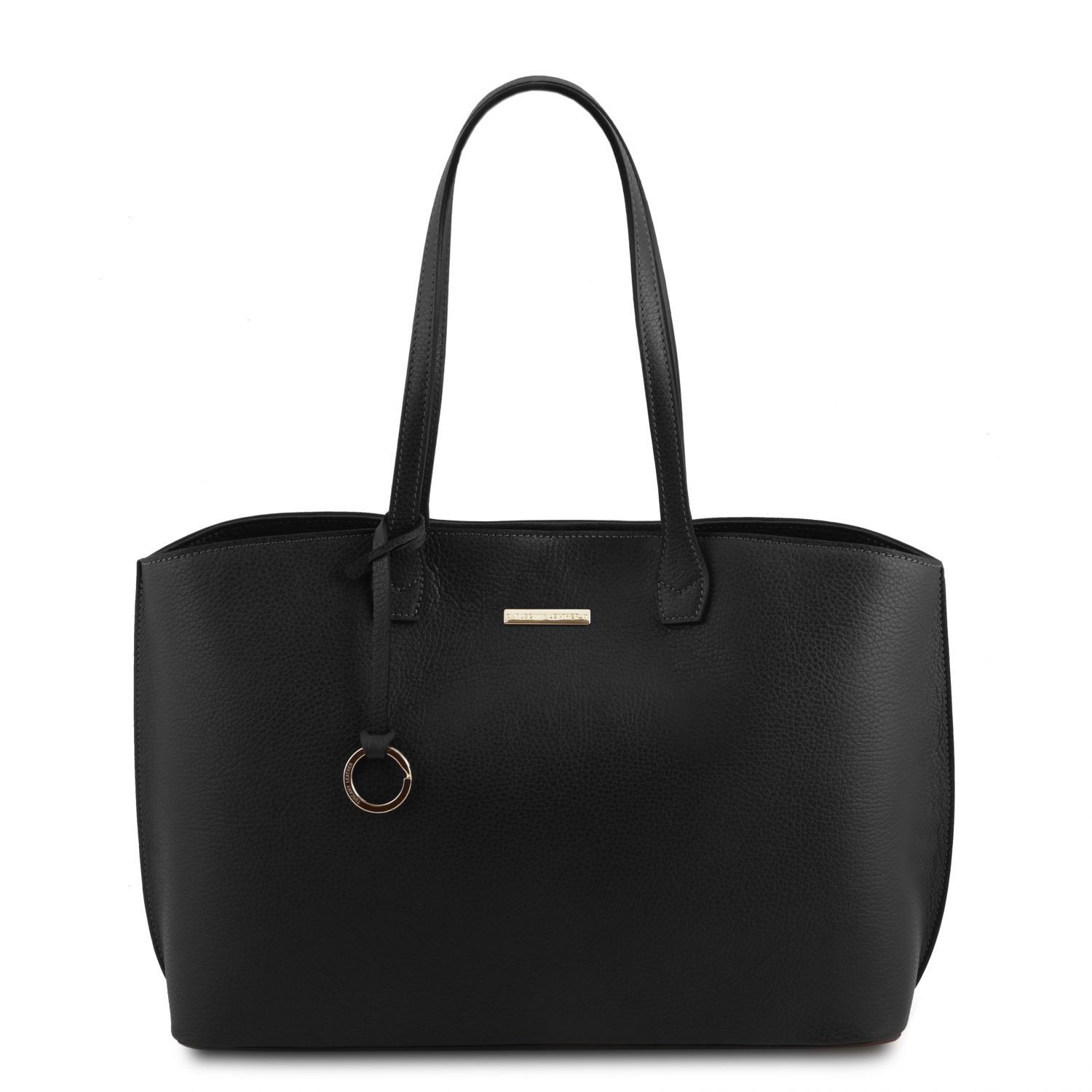 TL Bag - Sac shopping en cuir - Noir (TL141828)