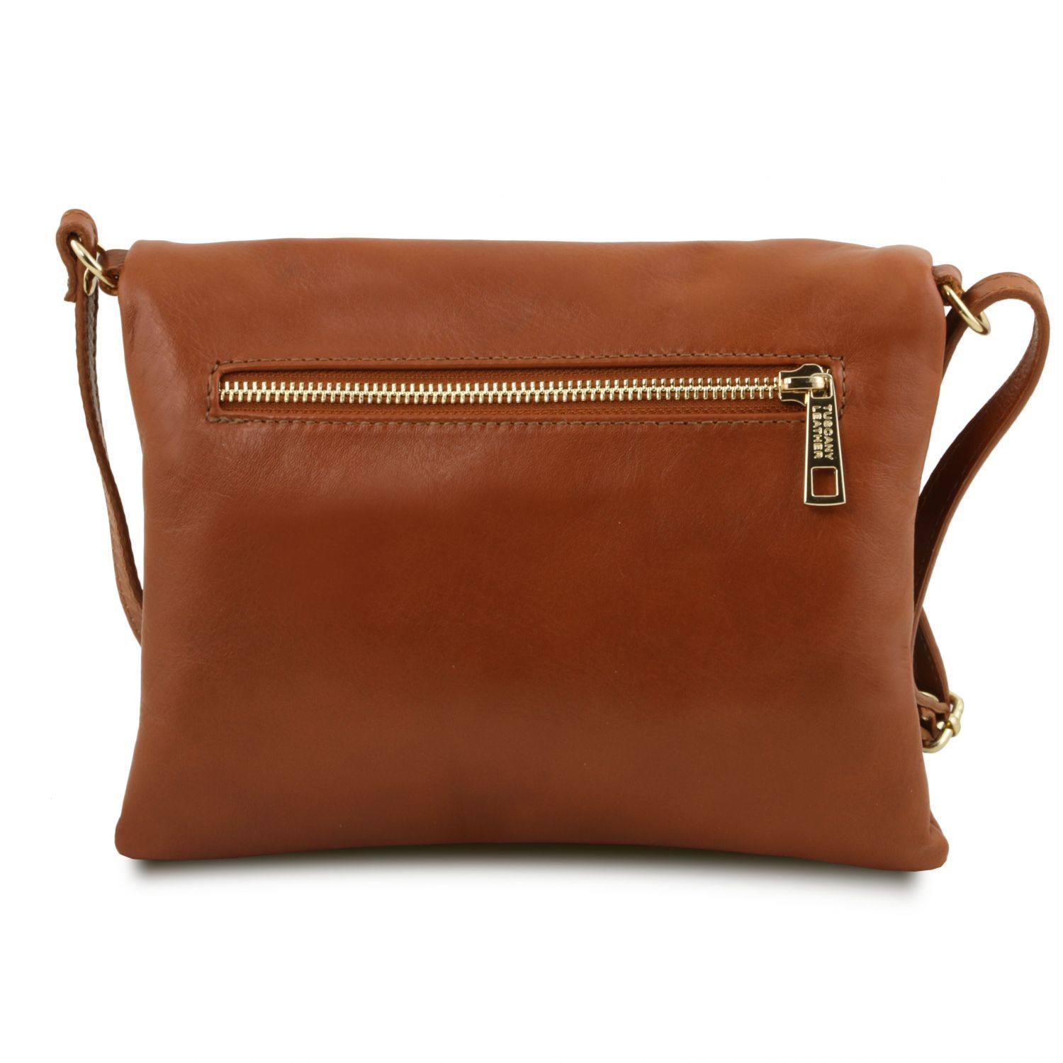 TL Young Bag - Sac bandoulière avec pompon - Cognac (TL141153)