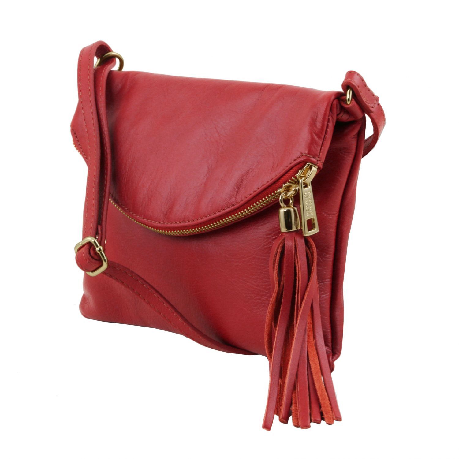 TL Young Bag - Sac bandoulière avec pompon - Rouge (TL141153)