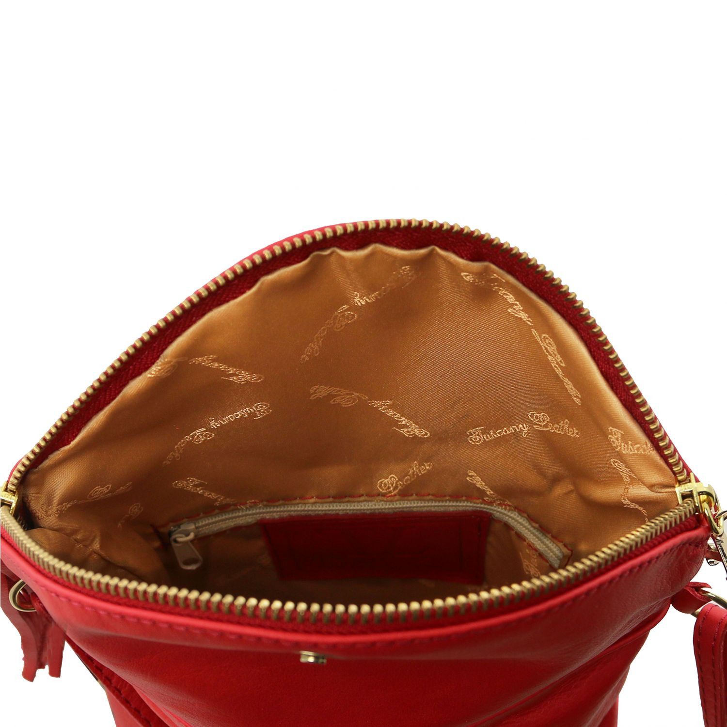 TL Young Bag - Sac bandoulière avec pompon - Rouge (TL141153)