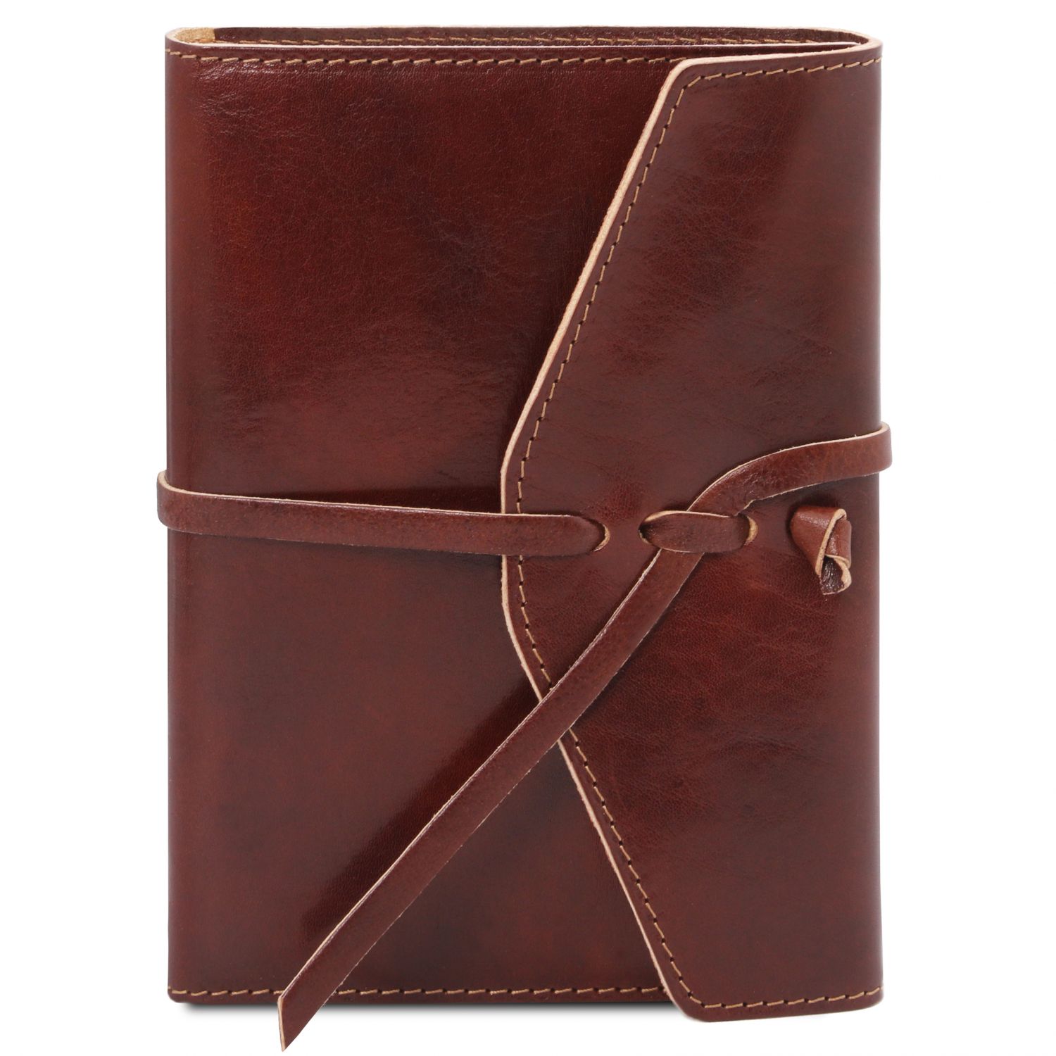 Journal / Carnet en cuir - Marron (TL142027)