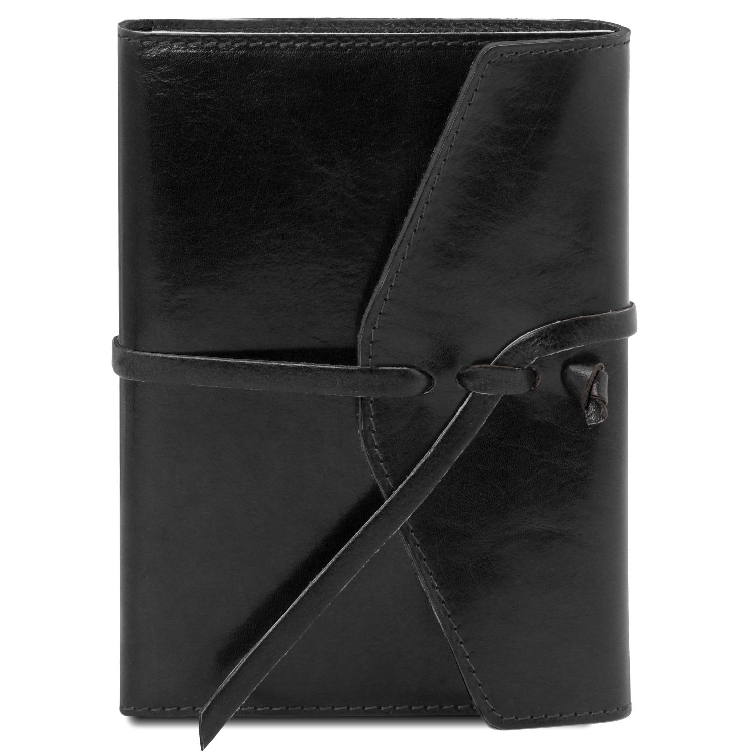 Journal / Carnet en cuir - Noir (TL142027)