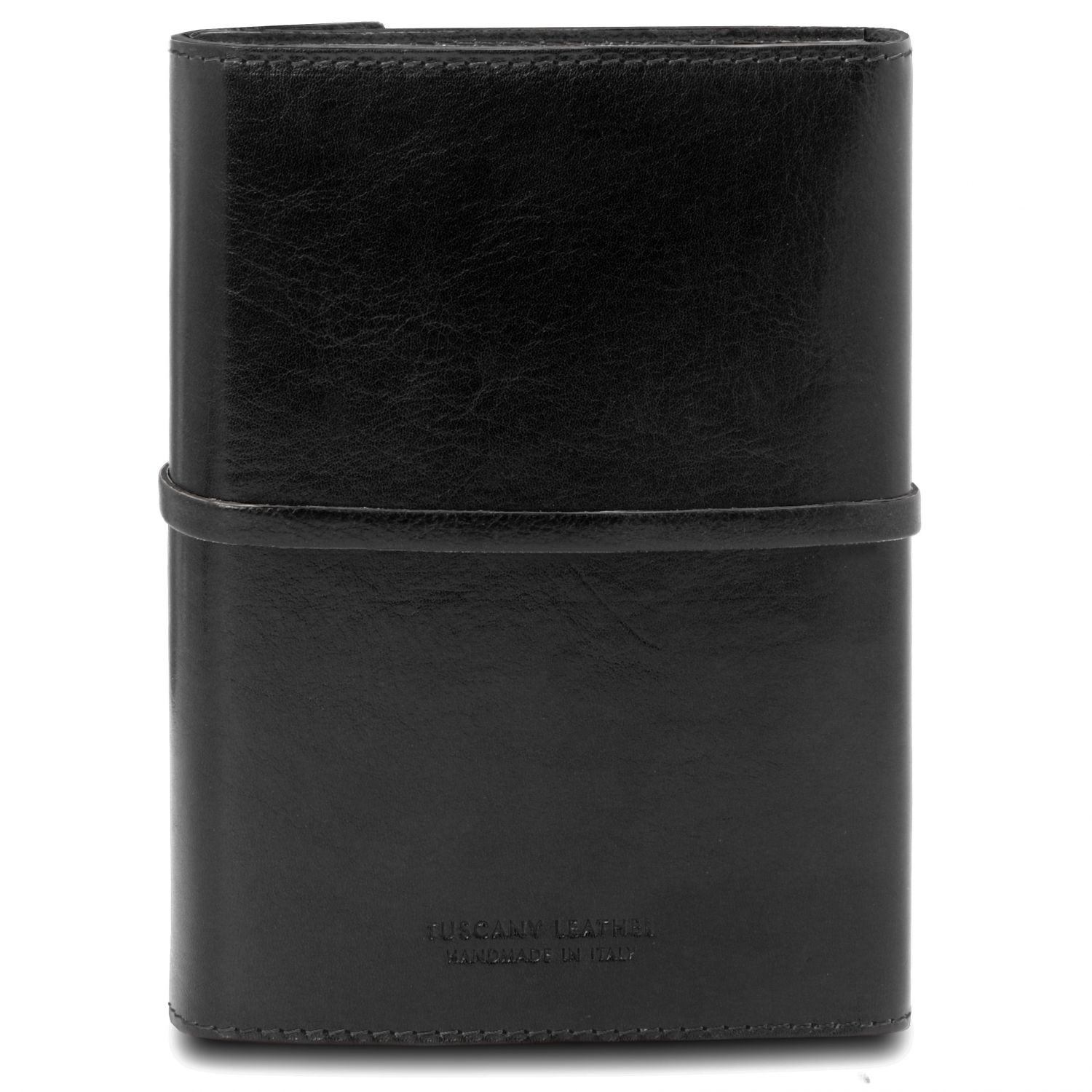 Journal / Carnet en cuir - Noir (TL142027)