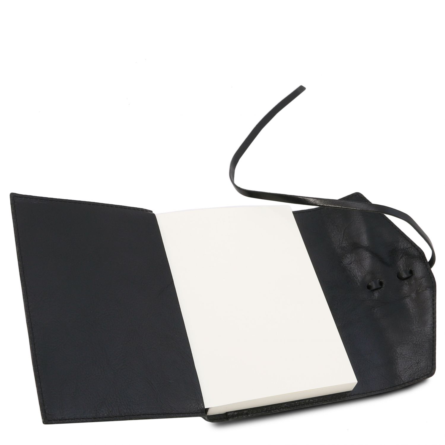 Journal / Carnet en cuir - Noir (TL142027)