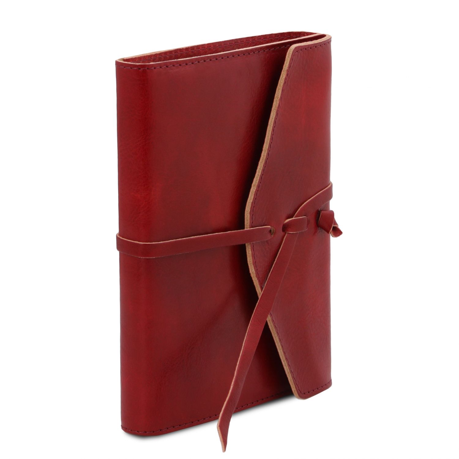 Journal / Carnet en cuir - Rouge (TL142027)