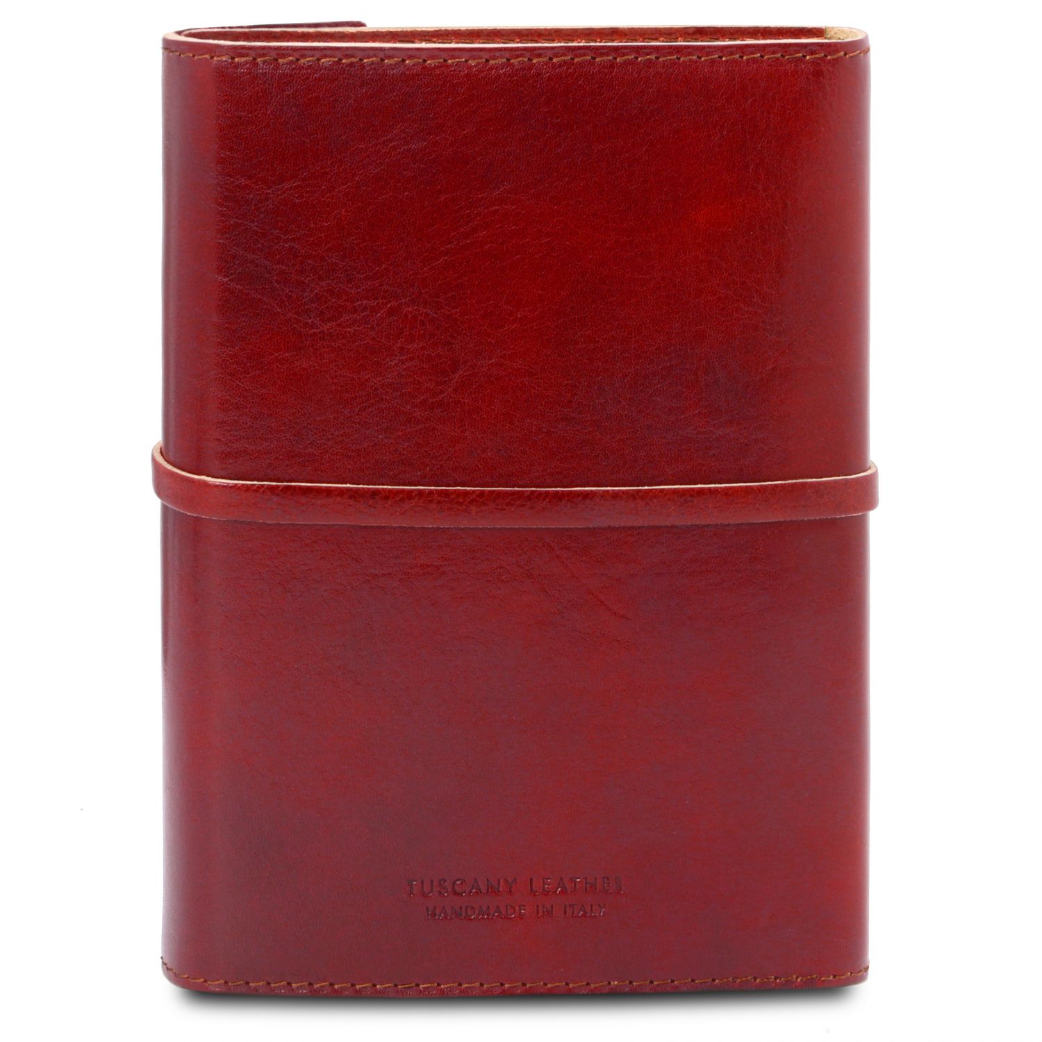 Journal / Carnet en cuir - Rouge (TL142027)