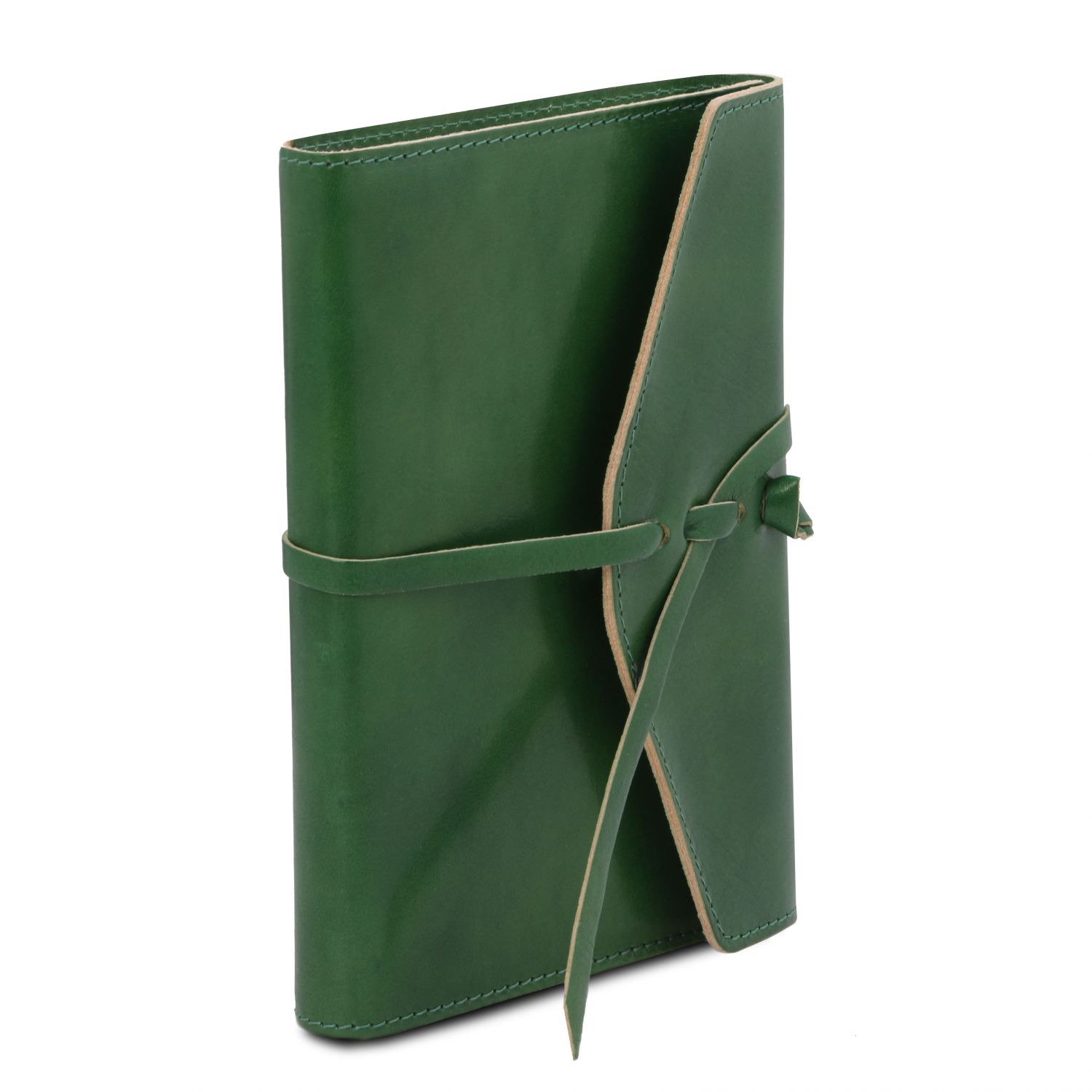 Journal / Carnet en cuir - Vert Forêt (TL142027)