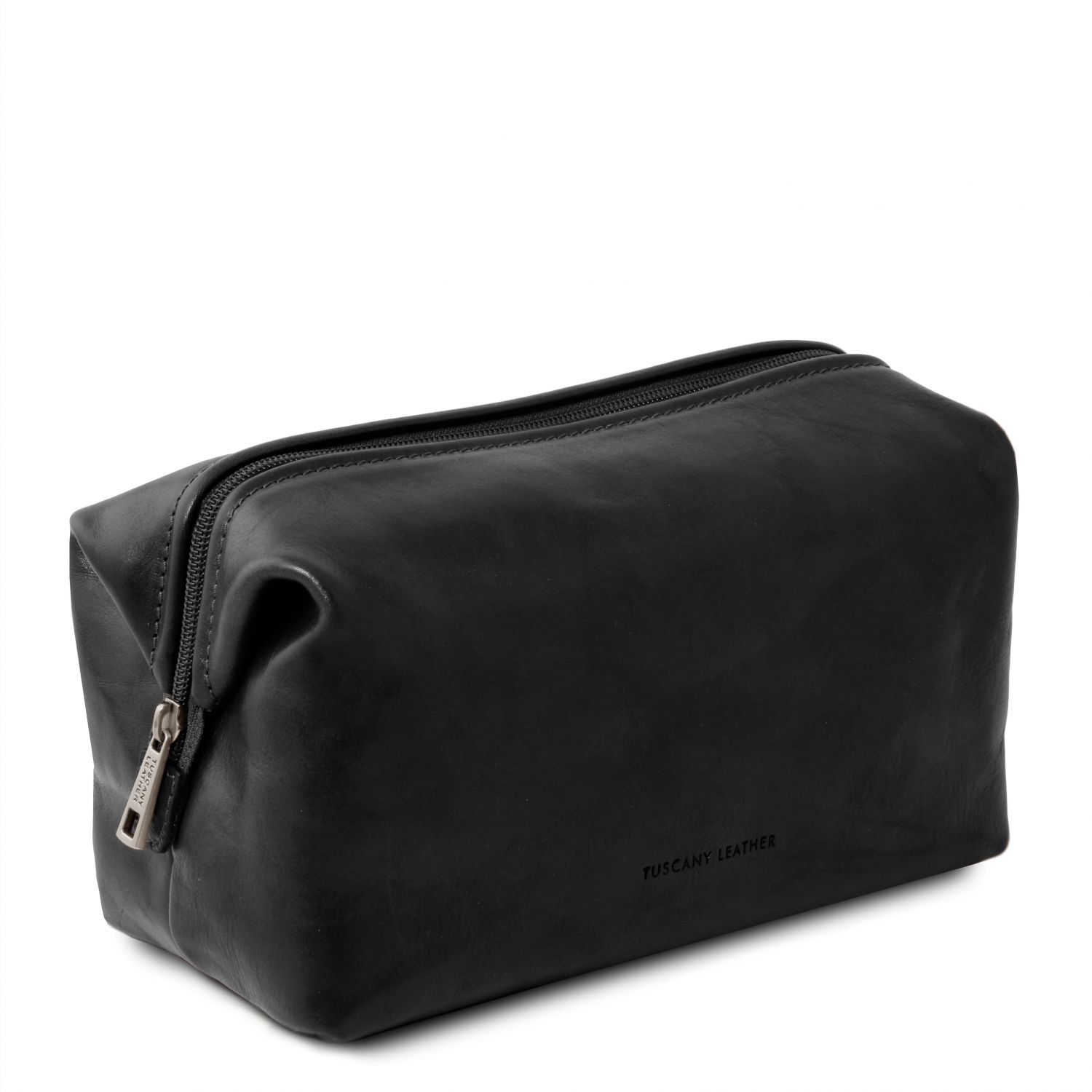 Smarty - Trousse de toilette en cuir - Petit modèle - Noir (TL141220)