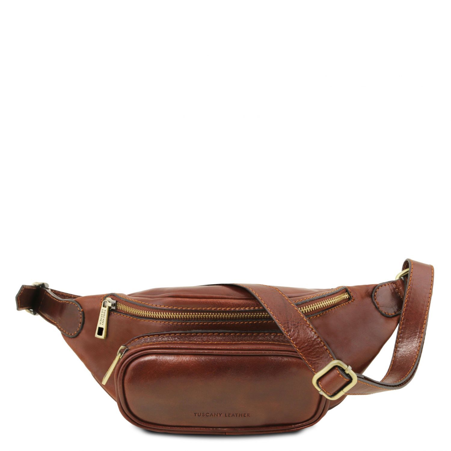 Sac banane en cuir - Marron (TL141797)