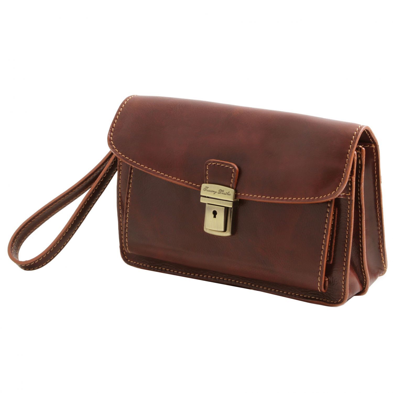Max - Sacoche en cuir - Marron (TL8075)