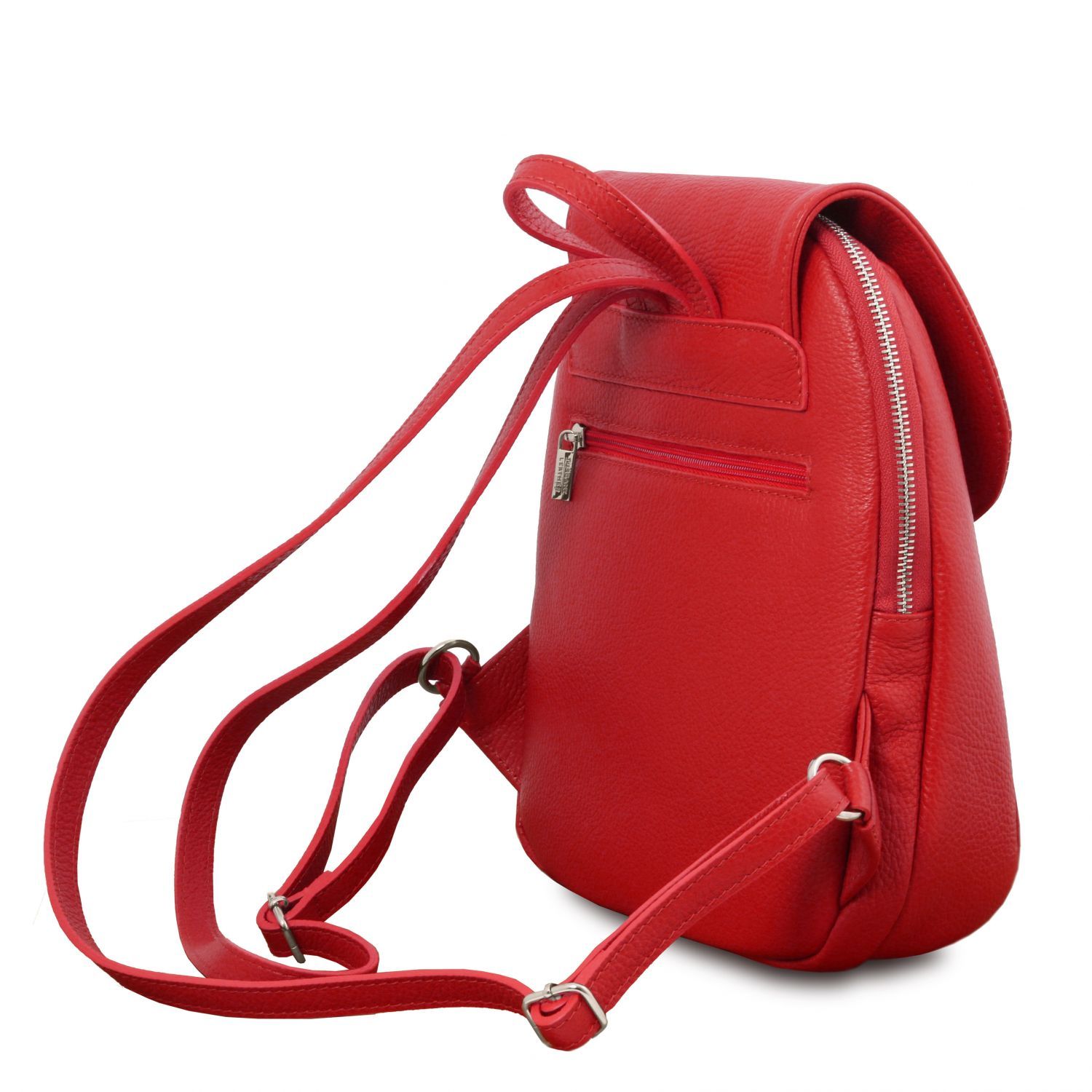 TL Bag - Sac à dos en cuir souple - Rouge Lipstick (TL141905)