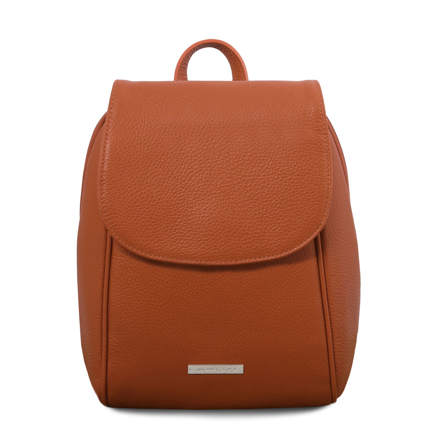 TL Bag - Sac à dos en cuir souple - Cognac (TL141905)