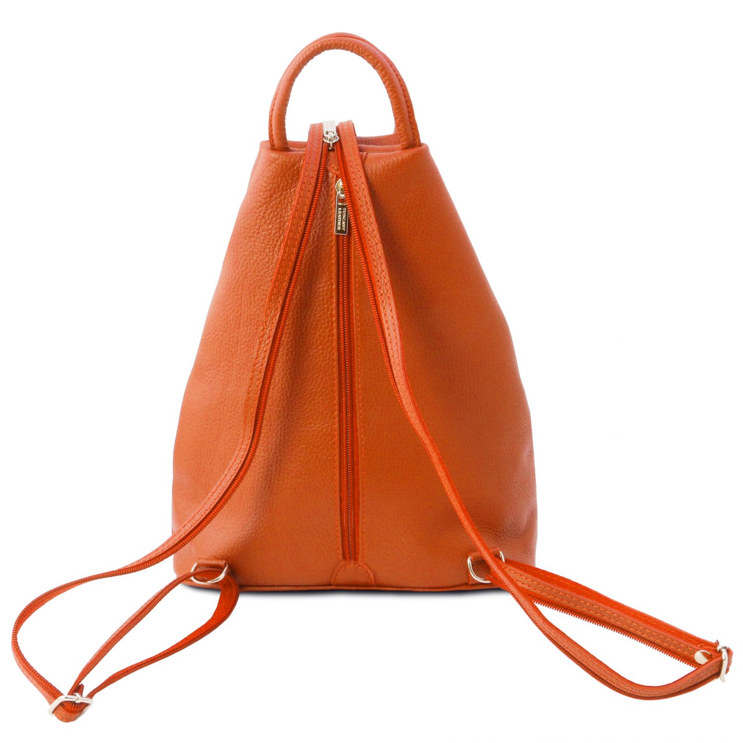 Shanghai - Sac à dos en cuir - Orange (TL141881)