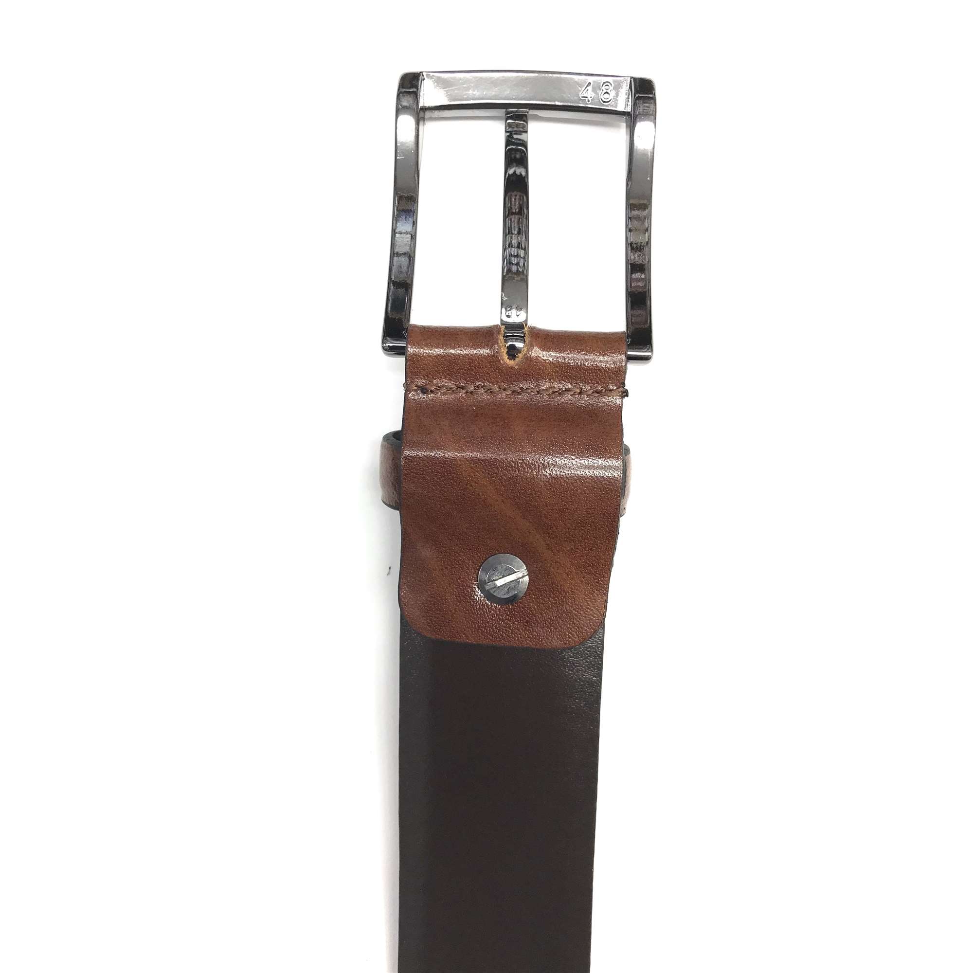 Ceinture cuir marron - Homme