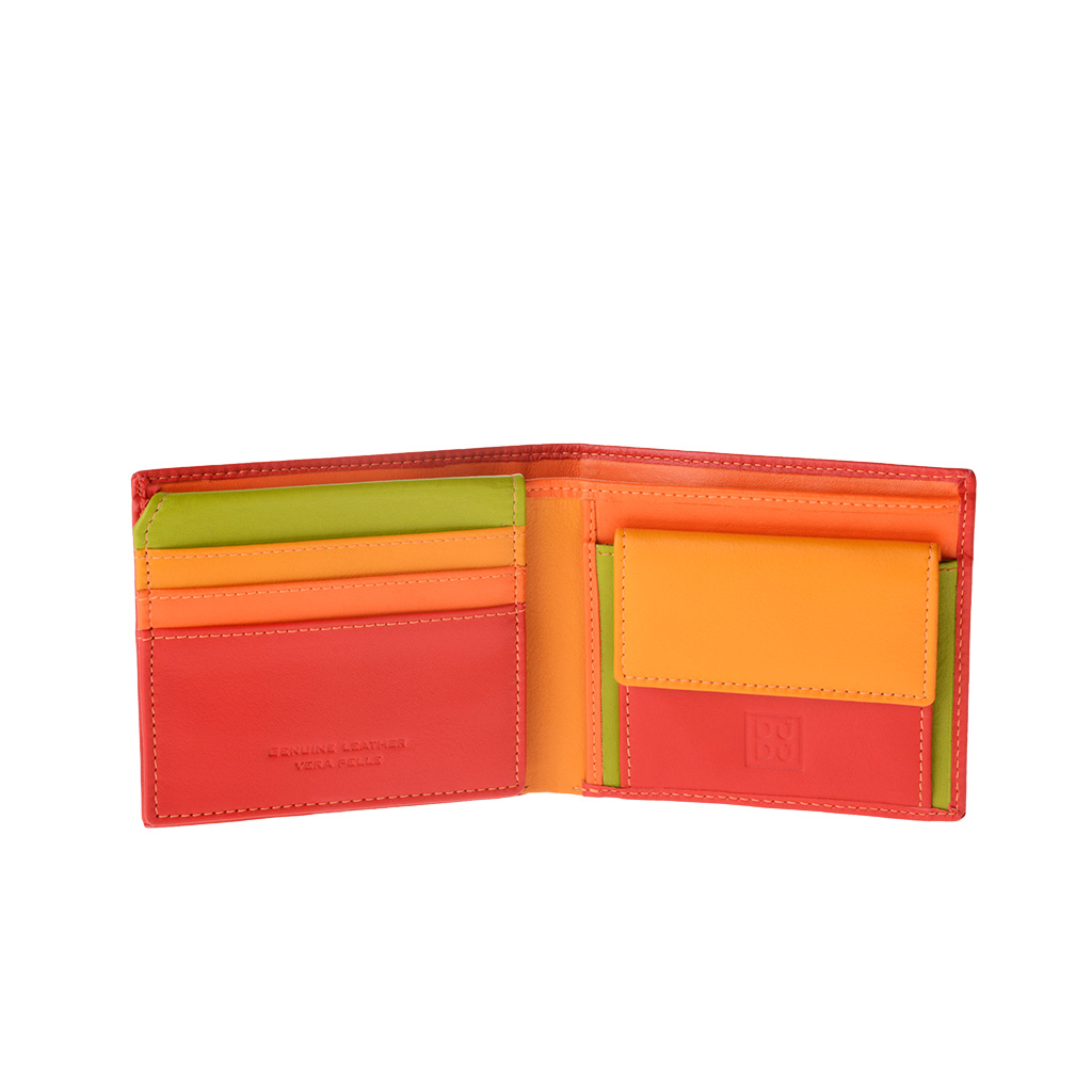 Portefeuille - Colorful Collection - Tullio - Rouge - Homme