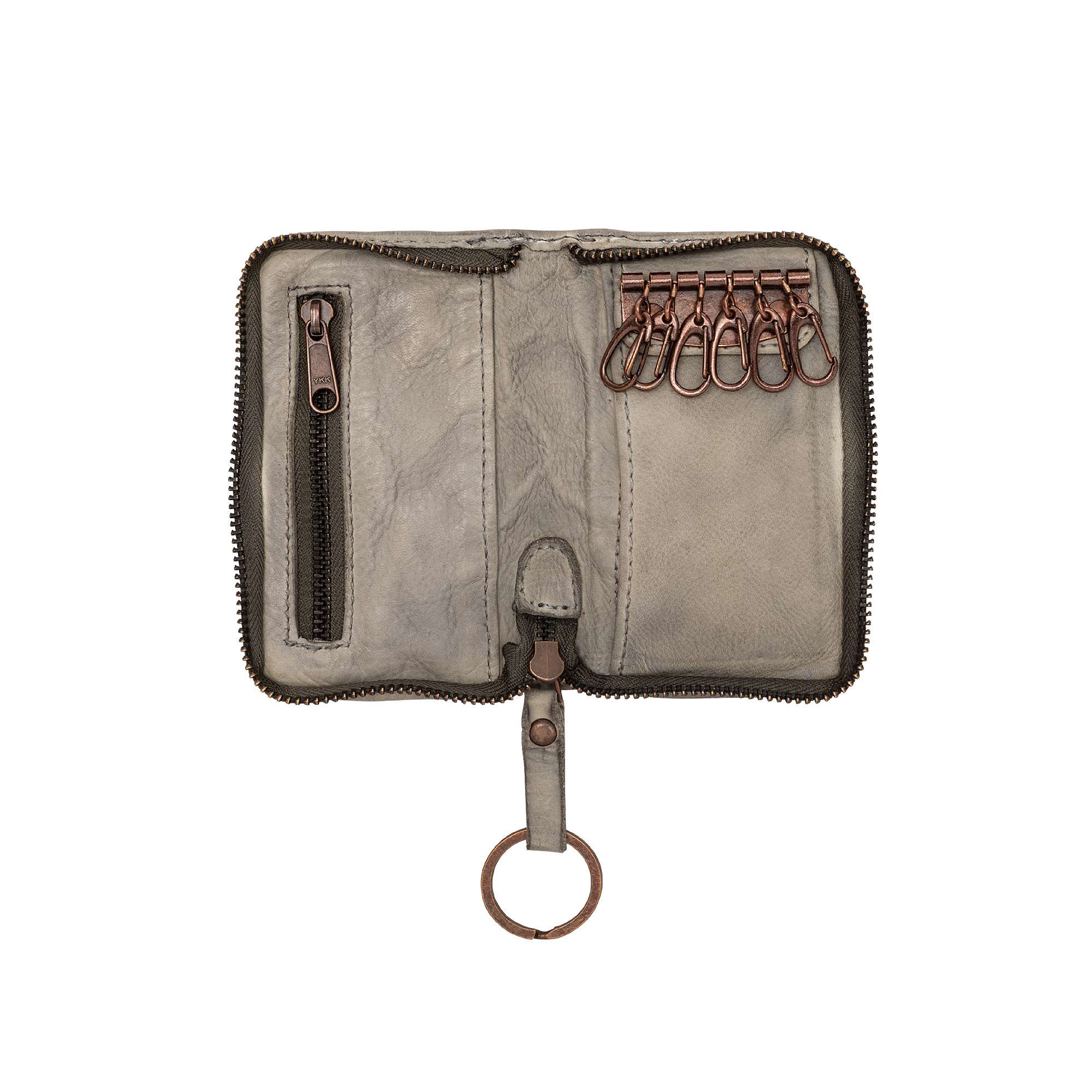 Portefeuille - Timeless - Key holder  - Gris - Unisexe