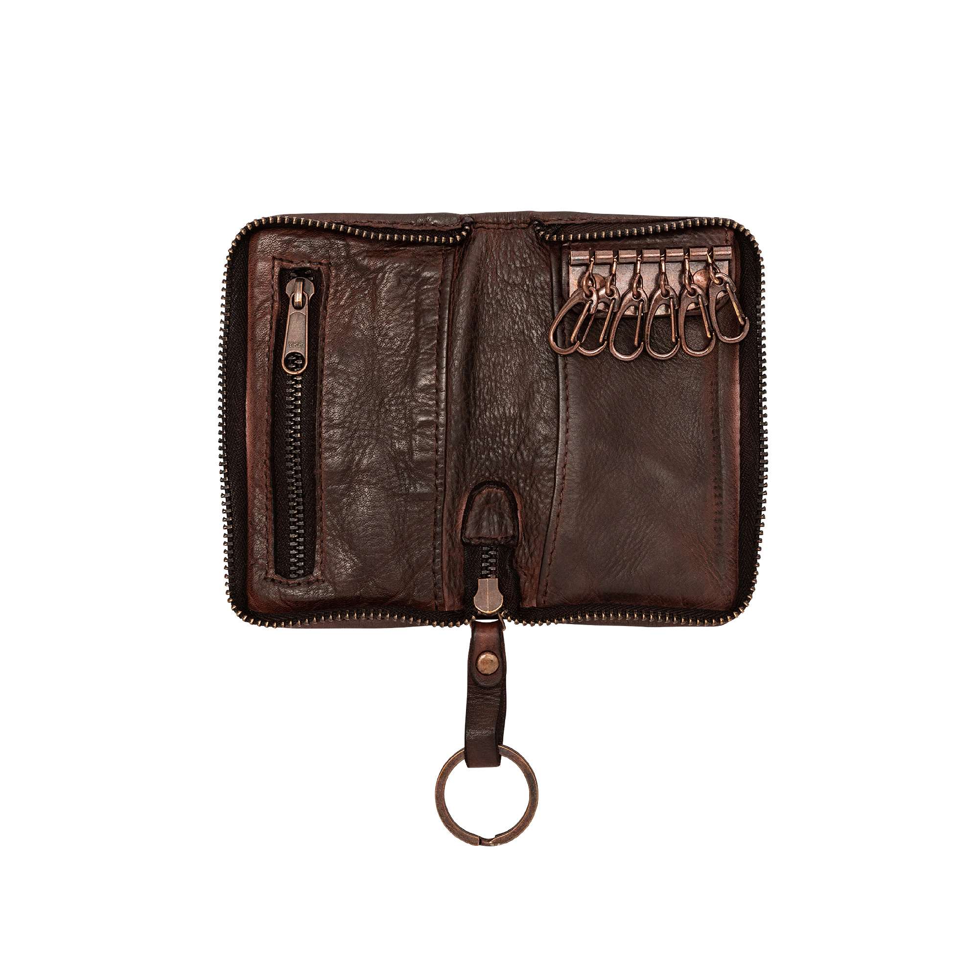 Portefeuille - Timeless - Key holder  - Marron - Unisexe