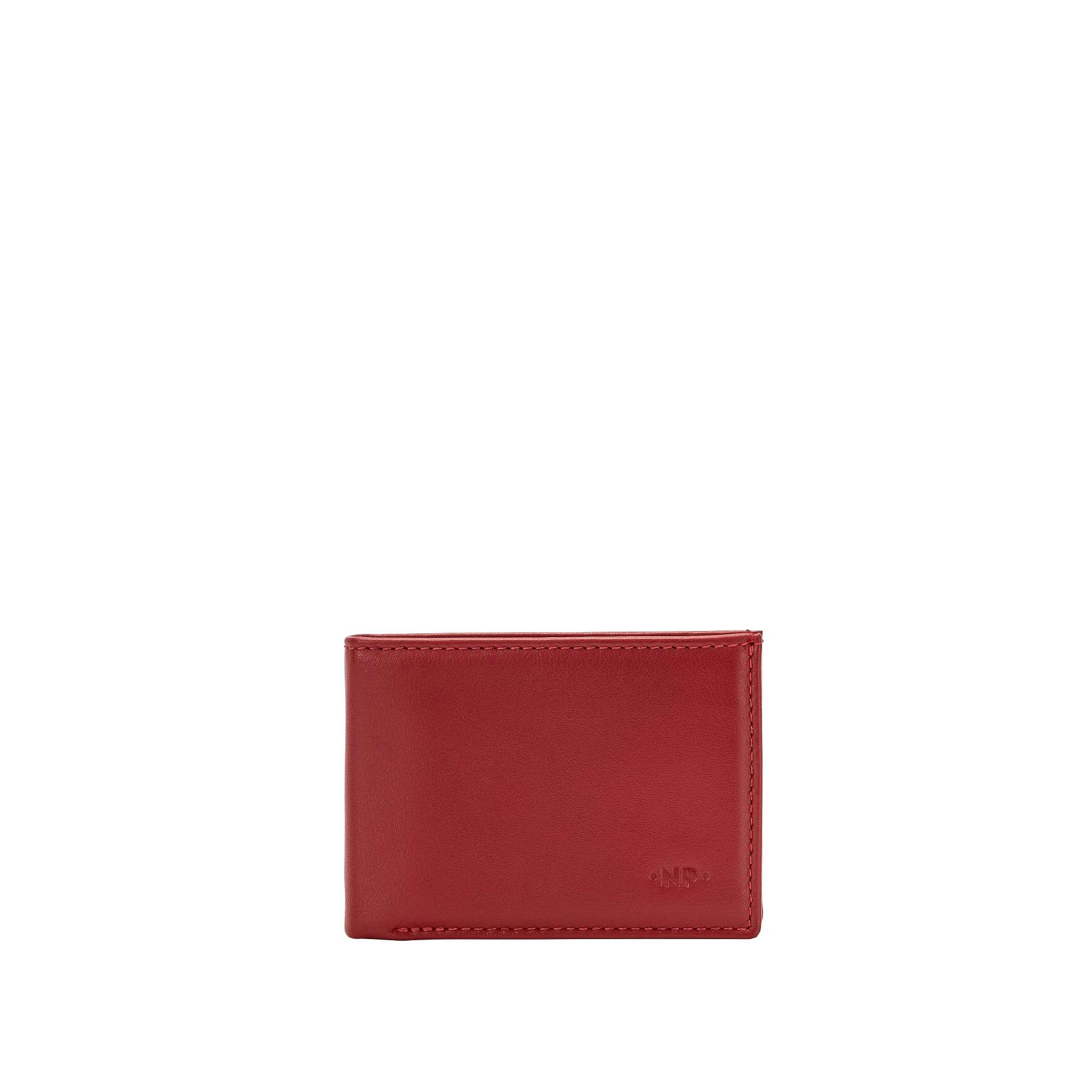 Portefeuille - Nappa - Trevor  - Rouge - (620-4790-06) - Homme