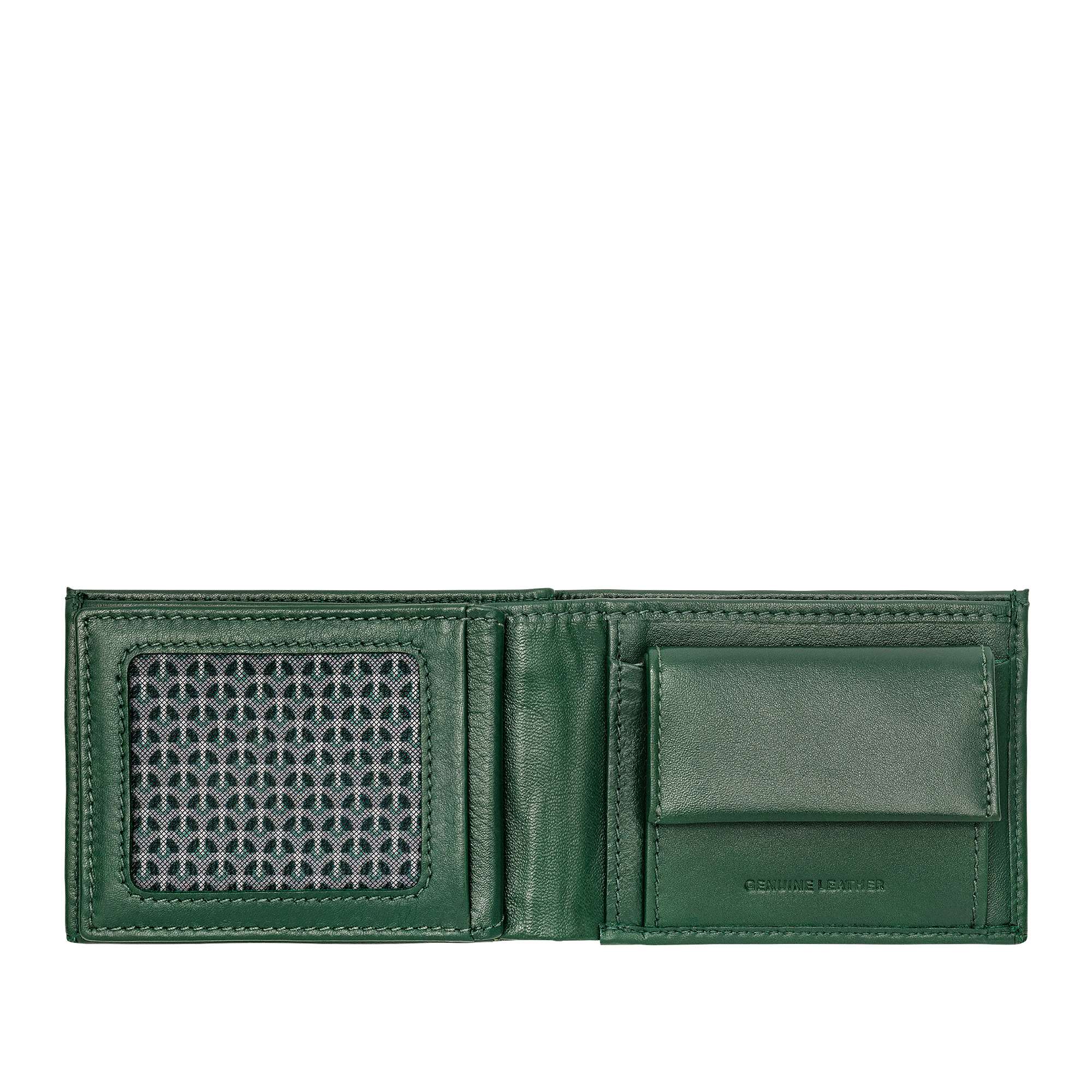 Portefeuille - Nappa - Trevor  - Vert - (620-4790-17) - Homme