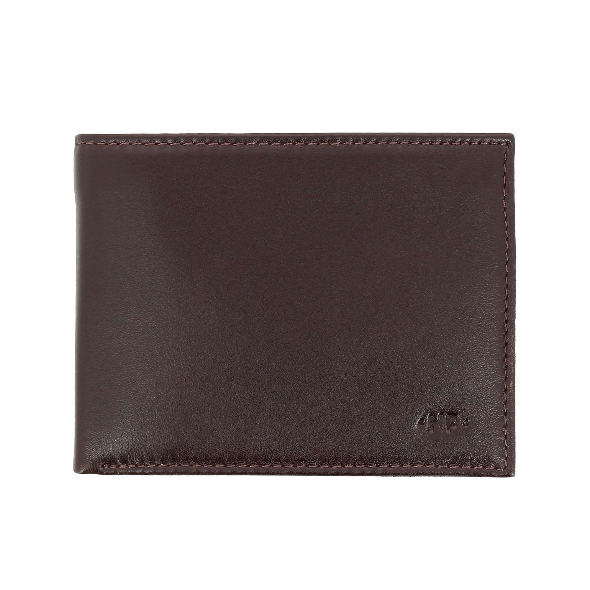 Portefeuille - Nappa - Den - Marron foncé - Homme