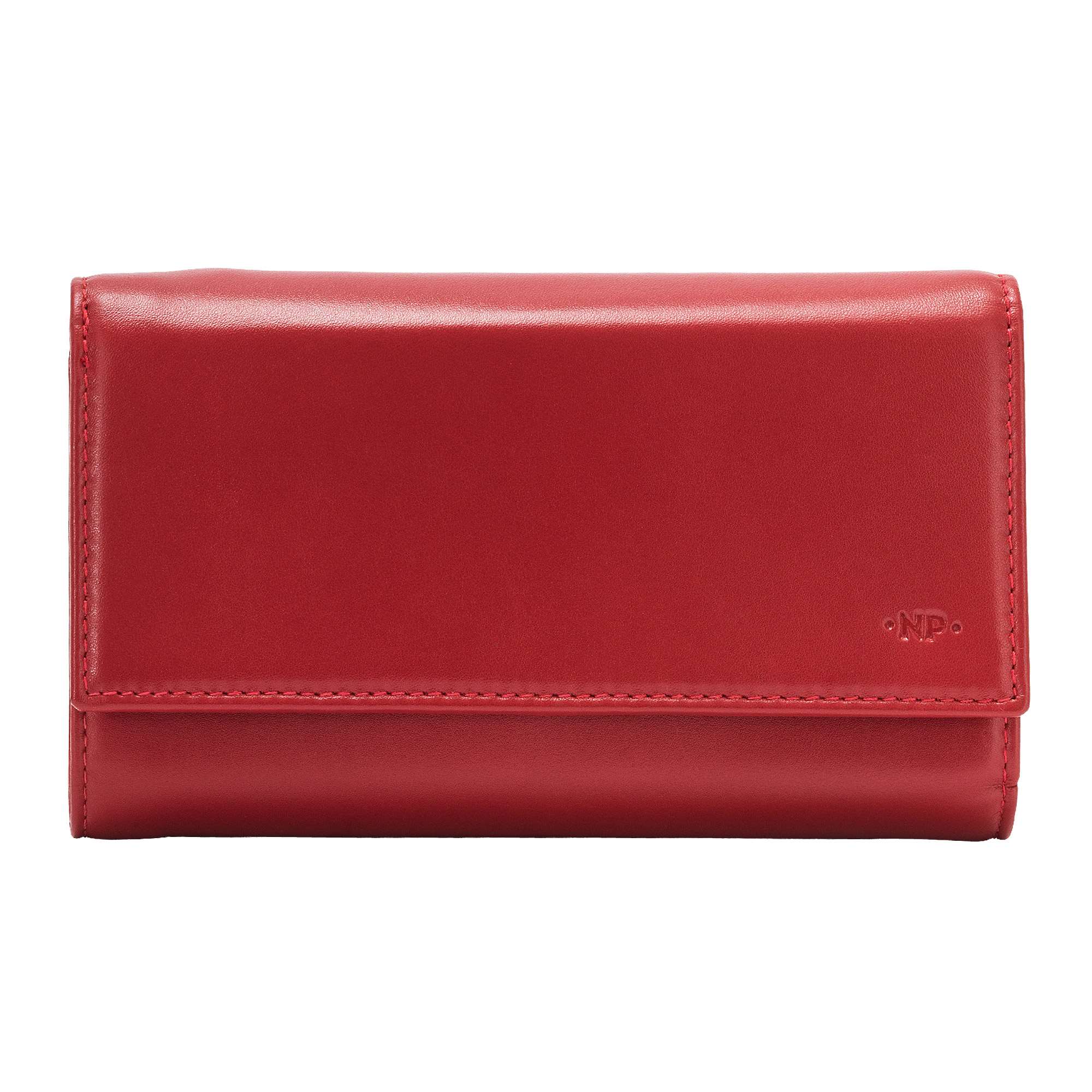 Portefeuille - Nappa - Jacotte  - Rouge - homme