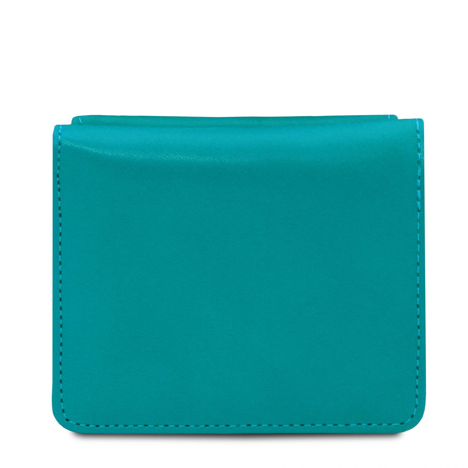 Elégant portefeuille en cuir avec porte monnaie - Turquoise (TL142059)