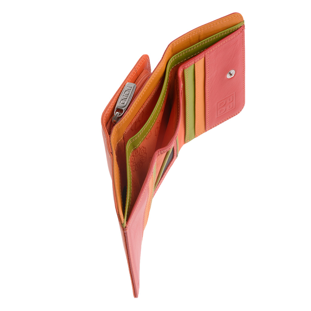 Portefeuille en cuir - Colorful Collection - Pemba - Rouge