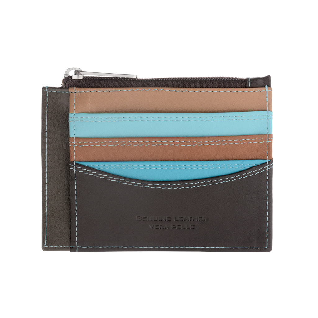 Porte cartes - Linea Colorful - Tiago - Marron