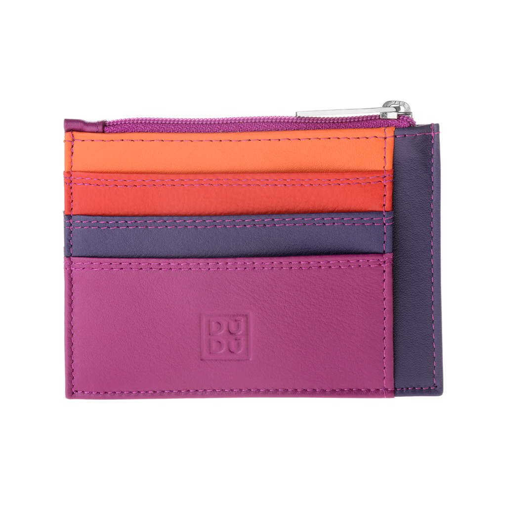 Porte cartes - Linea Colorful - Tiago - Fuchsia